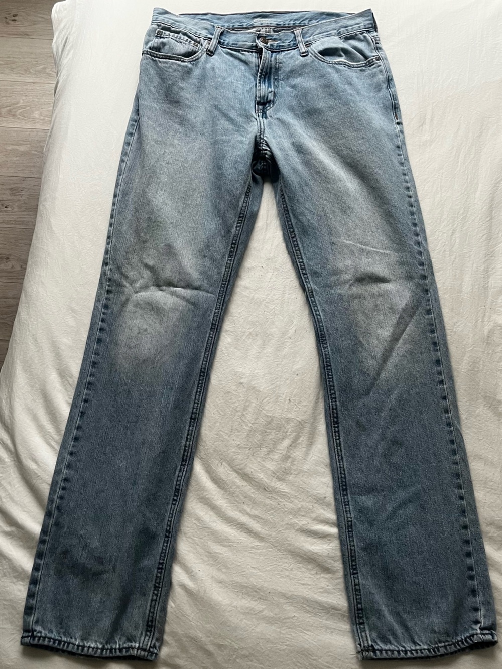 Old Navy Men's Light Blue Straight-Leg Jeans
